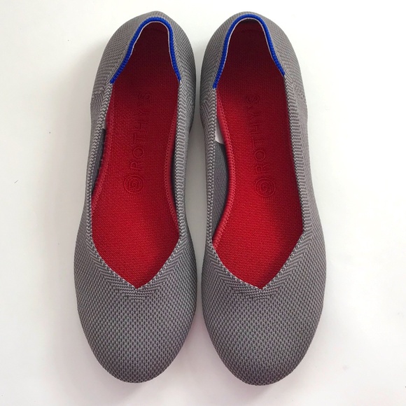 ROTHY’S The Flat Gray Women’s Size 10 - Picture 1 of 16